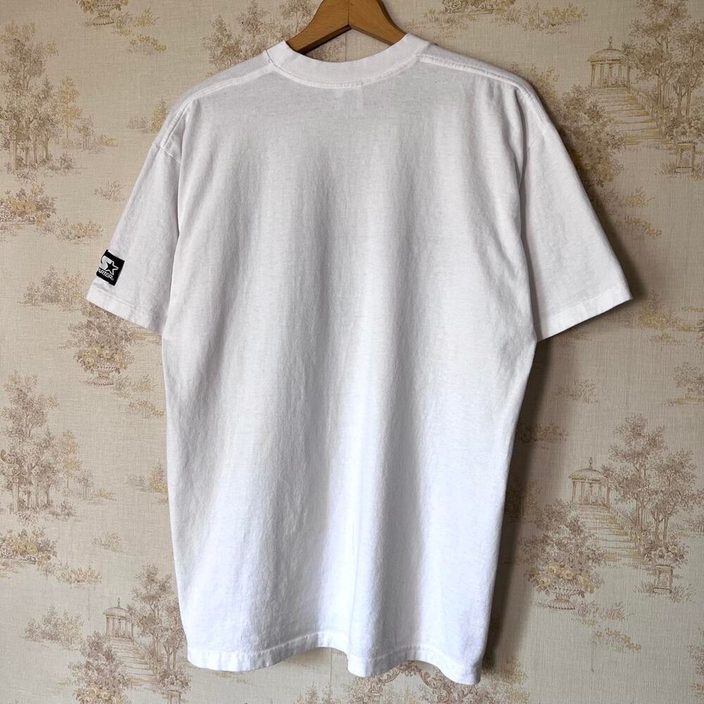 Vintage 90s Green Bay Packers T-Shirt | Starter Puff Print | Size L - Picture 6 of 8